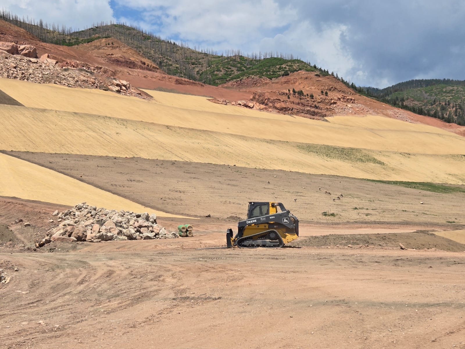 Pike_View_Quarry_Erosion_Control_Blanket_progress